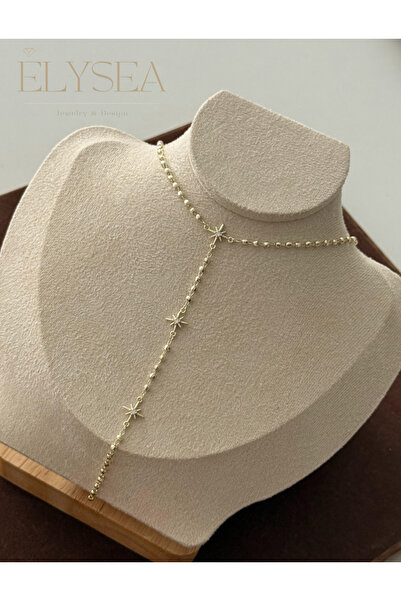 Elysea Jewelry & Design قلادة مجموعة أوريليا بول ستار Y