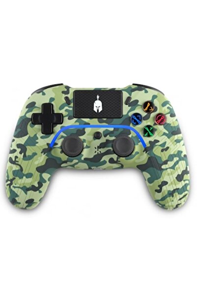 Spartan Gear Controler Aspis 4 Wireless cu fără sârmă verde - PS4/PC