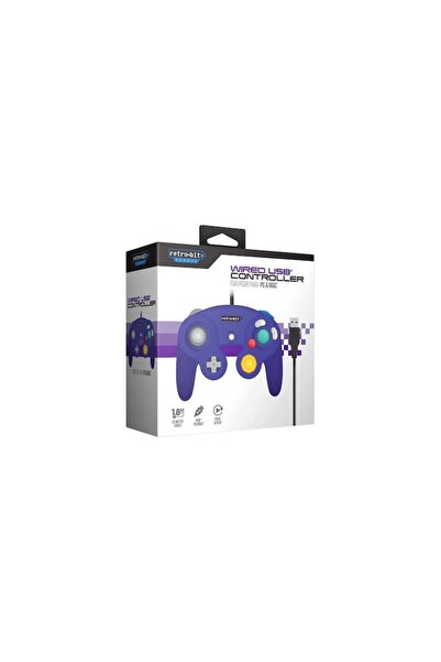 Hori Wired Gamecube Controller Purple + USB