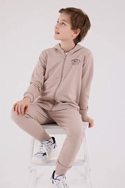 HAUSEkids 9-15 Years Advanture Montana Boy's Suit-Sand