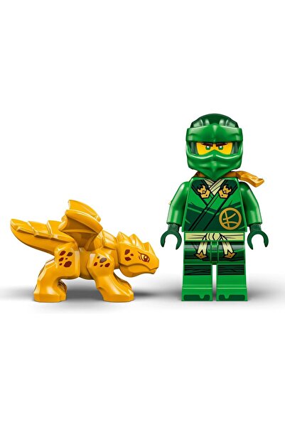 Urban URBANNX Lloyd’s Green Forest Dragon Figure - Building Toy with 2 Minifi...
