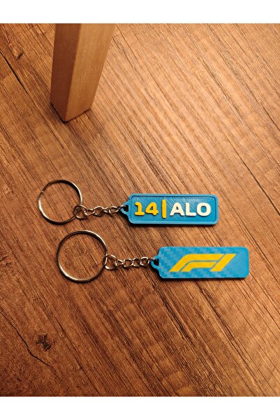 Volson Design F1 Formula 1 Fernando Alonso Anahtarlık