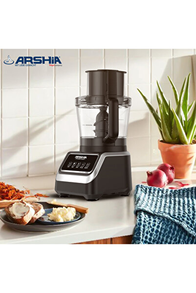 Arshia Arshia Meat Grinder - 3L Capacity - 800W Power - Black Stainless Steel Bowl