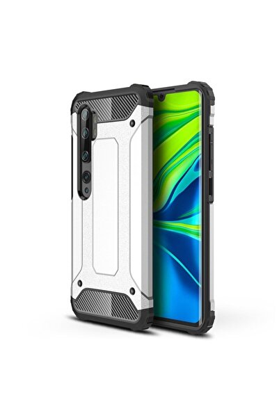 Atlas Кейс за XIAOMI Mi Note 10 Armor (сребрист) FORCELL