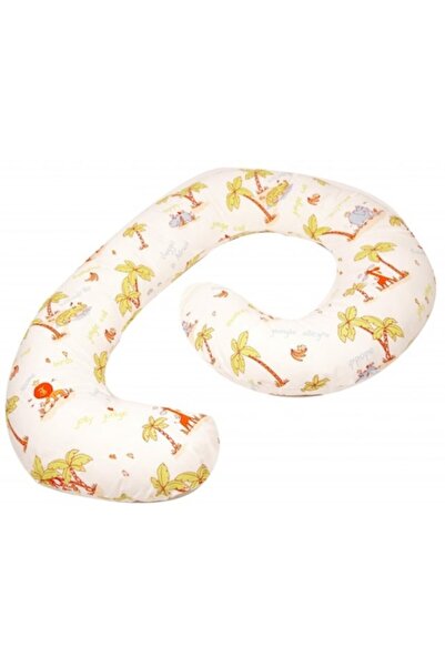 OEM Μαξιλάρι εγκυμοσύνης 3 σε 1, σχήμα αριθμού 9, σχέδιο ζούγκλας