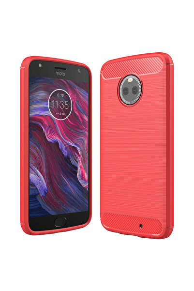 Atlas Husa MOTOROLA Moto X4 Carbon (Rosu) FORCELL