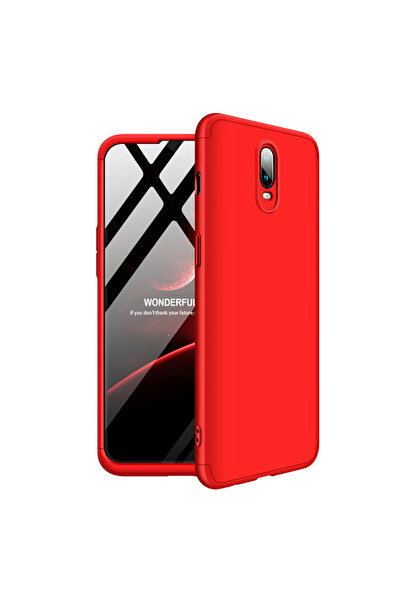Atlas Husa OnePlus 6T 360 Grade (Rosu)