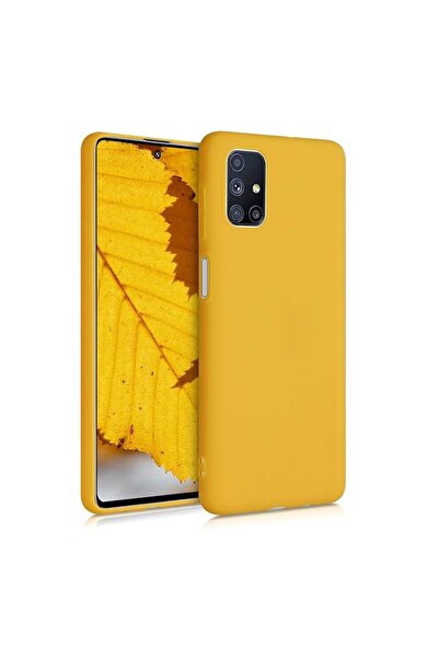 Atlas SAMSUNG Galaxy M51 Ultra Slim Matte Case (Κίτρινο)