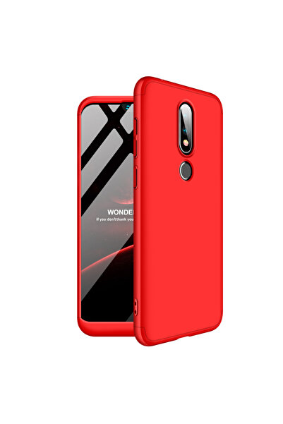 Atlas Θήκη NOKIA 6.1 (2018) GKK 360 Πλήρης κάλυψη (Rosu)