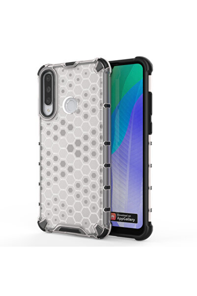 Atlas Husa HUAWEI Y6p Gel TPU Honeycomb Armor (Transparent)