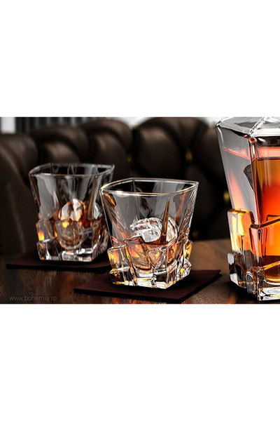 Bohemia Whiskey Glasses 310 ml Crystal - Havana