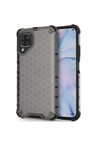 Atlas HUAWEI P40 Lite Θήκη Gel TPU Honeycomb Armor (Μαύρη)