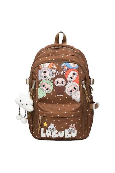 One Derya Ghiozdan pentru scoala, Labubu, rucsac pentru scolari si studenti, 43 x 30 x 20, incapator