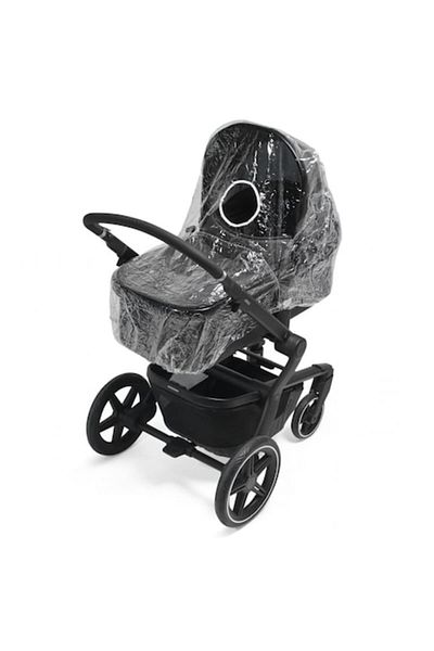 Jollein Universal Rain Cover for Stroller, Jollein, 45 x 80 x 52 cm, Transparent