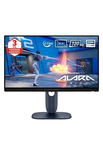 Dell Alienware AW2525HM 24.5 inç 320Hz 0.5ms Full HD Adaptive Sync Fast IPS Pivot Gaming Monitör
