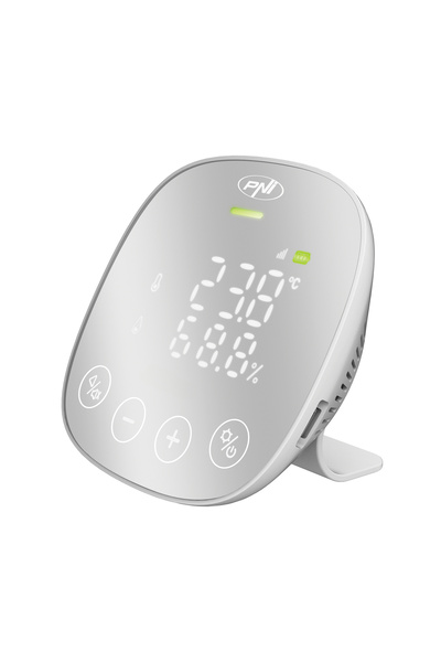 PNI -HS291 Monitor de calitate a aerului, control Wi-Fi, CO2, temperatură, umiditate