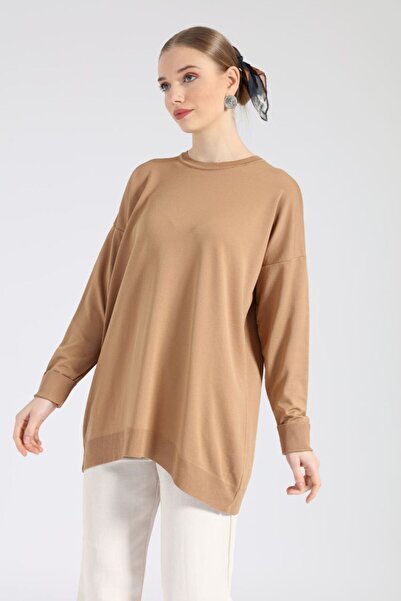 Suede Style 40408 - Women's Long Knitwear Sweater
