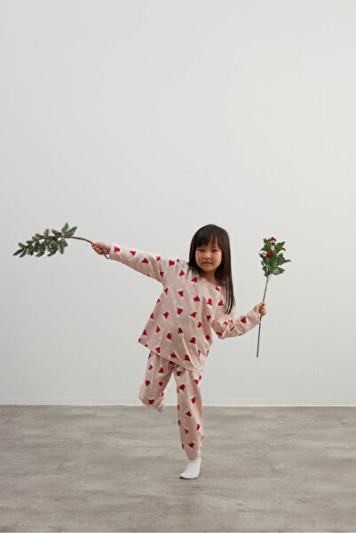 Hays Kız Çocuk Pamuklu Uzun Kollu Pijama Takımı