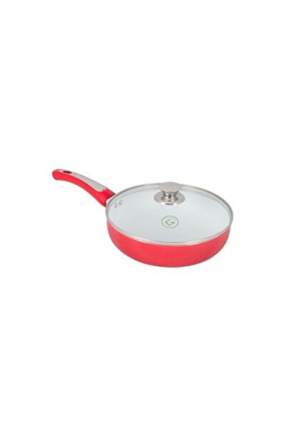 GRÜNBERG Ceramic frying pan 24 cm , With lid,