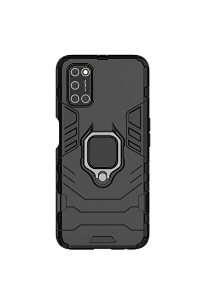 Atlas Husa OPPO A72 / A52 Ring Armor (Negru)