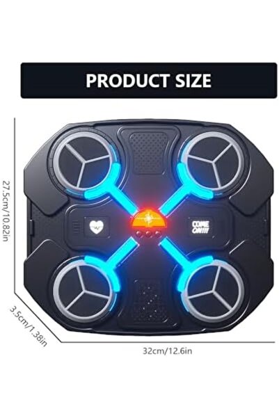 Shopi ZOYDP Music Boxing Machine Kids, Bluetooth Smart Music Boxing Machine, Wall Boxing Machine with Boxi