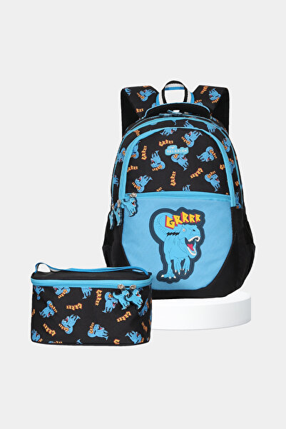 Relaxion Children's Themed Primary School Backpack Set with Lunch Bag