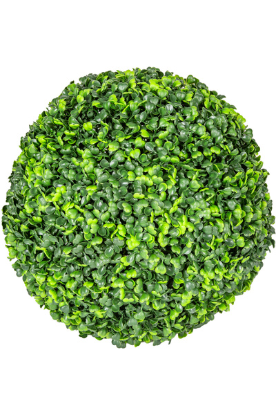 Herdekora كرة أشجار البقس الاصطناعية الخارجية متوافقة مع 25 سم. (2 نصف كرة) ح...