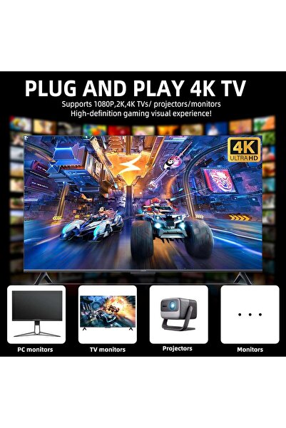 Generic 2024 New Retro Game Console, Nostalgia Gaming Stick, Classic Video Games with 4K HDMI, 20,00