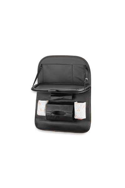 Gezenbebe Car Backseat Organizer with Tablet Holder | Drink Cup Multi-Storage Holder for Toddler