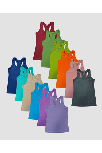 Hmd 3-Piece Mixed Color Women's Sports Tank Top Cotton Comfortable
