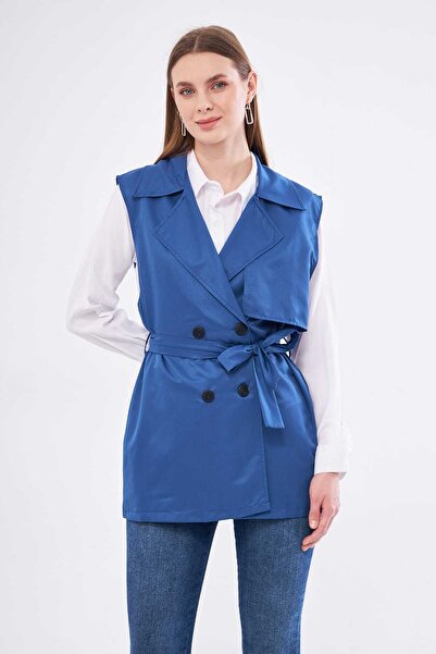 ekshe Kadın trençkot yelek