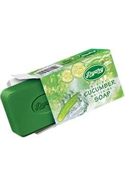 Pyary Cucumber Herbal Soap Bar, Green (Pack of 12 Pcs)