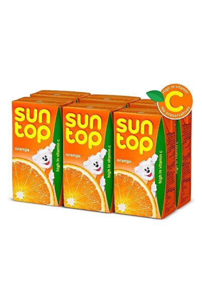 SunTop Orange Drink, 125ml × 6