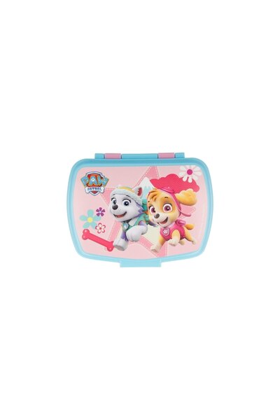 PAW PATROL Food box, pink with blue, 17x5x14 cm, Paw Patrol