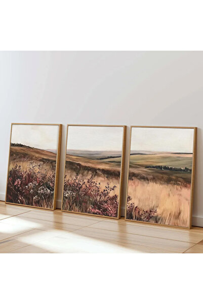 Dekorsiahome Σετ τραπεζιού κουζίνας σαλονιού 3 τεμαχίων με ξύλινο σκελετό SET...