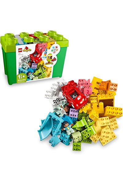 LEGO DUPLO Classic Deluxe Brick Box 10914 Starter Set - Features Storage Box,...