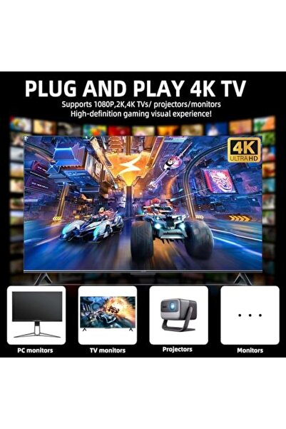 Generic 2024 New Retro Game Console, Nostalgia Gaming Stick, Classic Video Games with 4K HDMI, 20,00