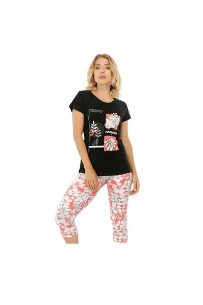 Generic Women's Cotton Bermuda Pajamas - PJ 1118