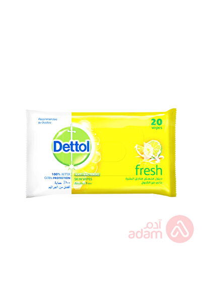 Dettol مضاد للبكتيريا للبشرة WPS FRSH20PC