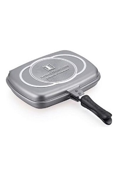 Imperial Double Marble Grill Frying Pan, 32cm, silicone handles, collection, ...