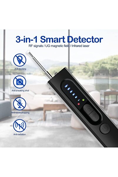 KASTWAVE Hidden Camera Detector, RF & GPS Anti-Bug Scanner for Home and Travel