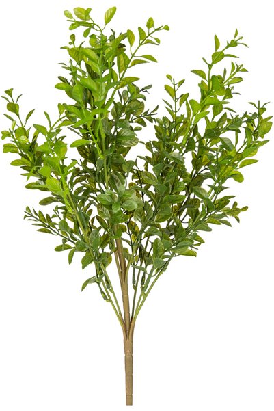 Herdekora Yapay Bitki, Şimşir Demet, Koyu Yeşil - 55 cm