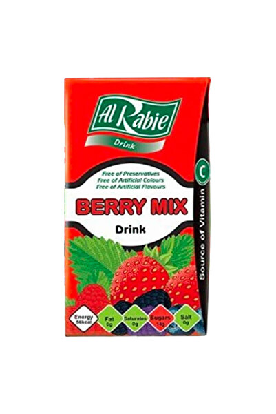 Al Rabie مشروب التوت الربيعي المختلط، 125 مل