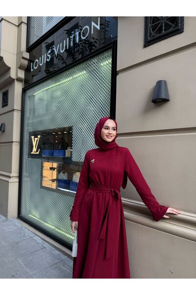 SSDESİNG Mihra Dress Burgundy
