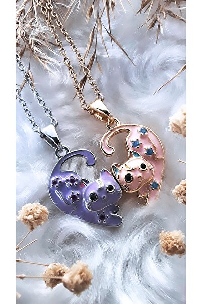 Serenity Arkadaşlık Kardeşlik Çiftler Çelik Kolye