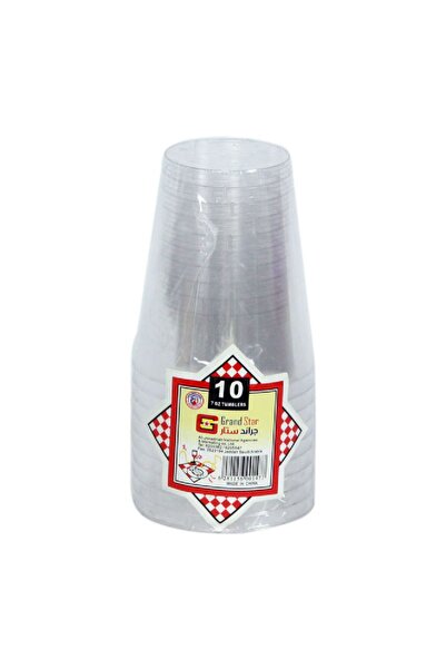 Grand Star Plastic Cups , 7oz 10piece