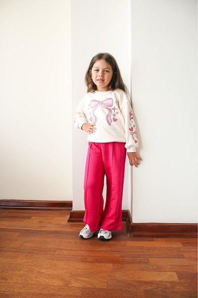 öykümgaleria Girl's Seasonal Top and Bottom Set