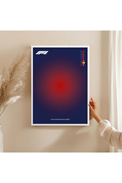 HOMEPACK Formula1 Painting with Wooden Frame Poster Art Wall Decor Tk/1555