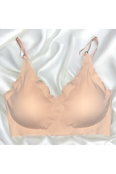 Tendora Super Comfort No Underwire Seamless Laser Bra No Trace |   - T-Shirt Bottom