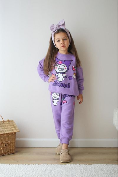 öykümgaleria Girl's Seasonal Top and Bottom Set
